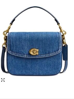 COACH Cassie Mini Denim Crossbody Bag RARE!  NWT $295